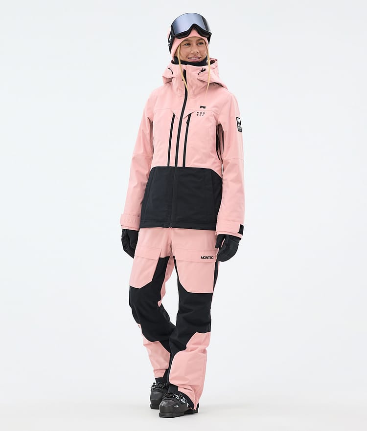 Montec Fawk W Skibukse Dame Soft Pink/ Black, Bilde 3 av 8