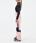 Montec Fawk W Snowboardbukse Dame Soft Pink/ Black, Bilde 3 av 7