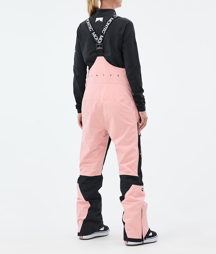 Montec Fawk W Snowboardbukse Dame Soft Pink/ Black Renewed, Bilde 4 av 7