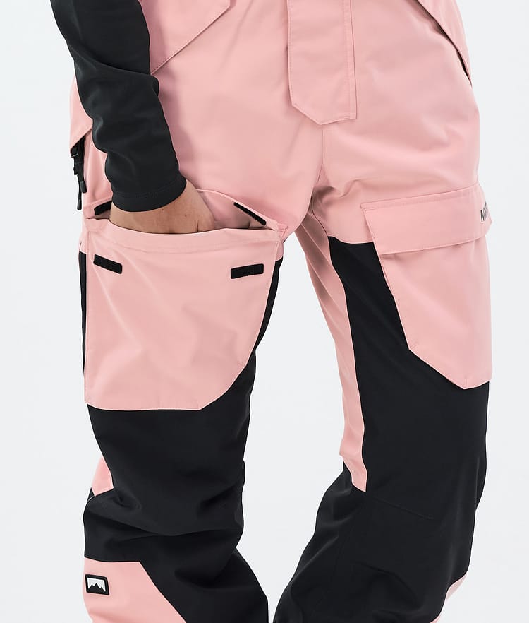 Montec Fawk W Snowboardbukse Dame Soft Pink/ Black Renewed, Bilde 7 av 7