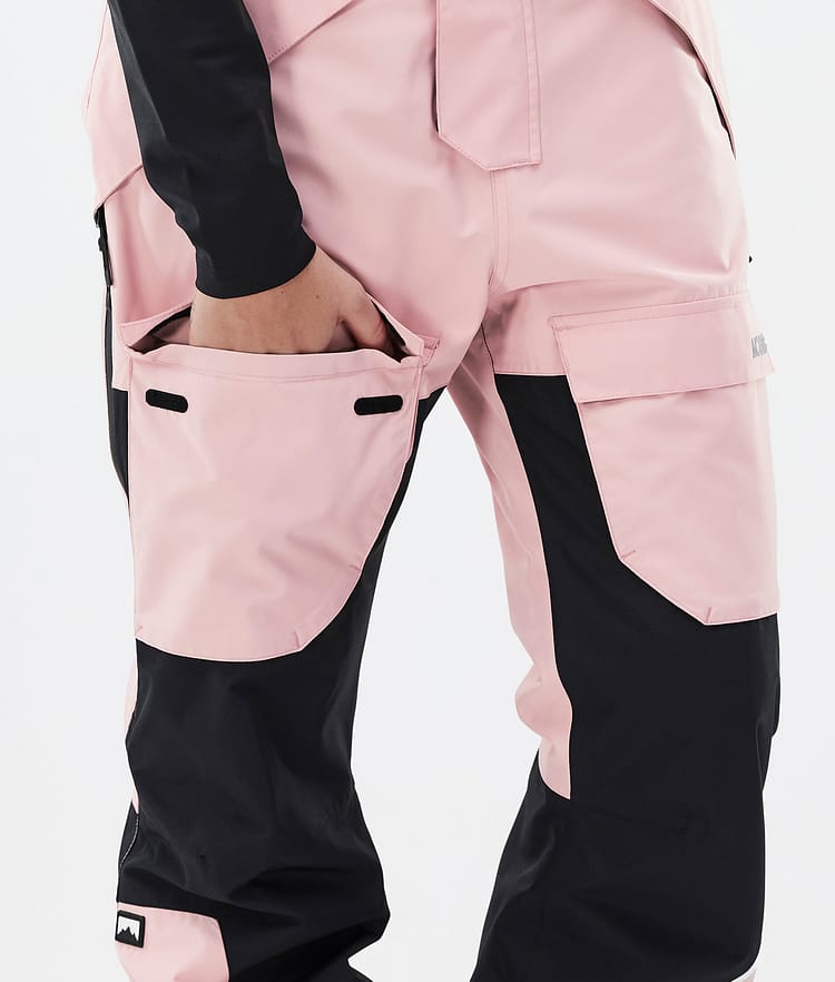 Montec Fawk W Snowboardbukse Dame Soft Pink/ Black