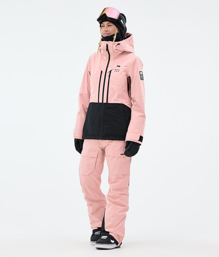 Montec Kirin W Snowboardbukse Dame Soft Pink, Bilde 2 av 6