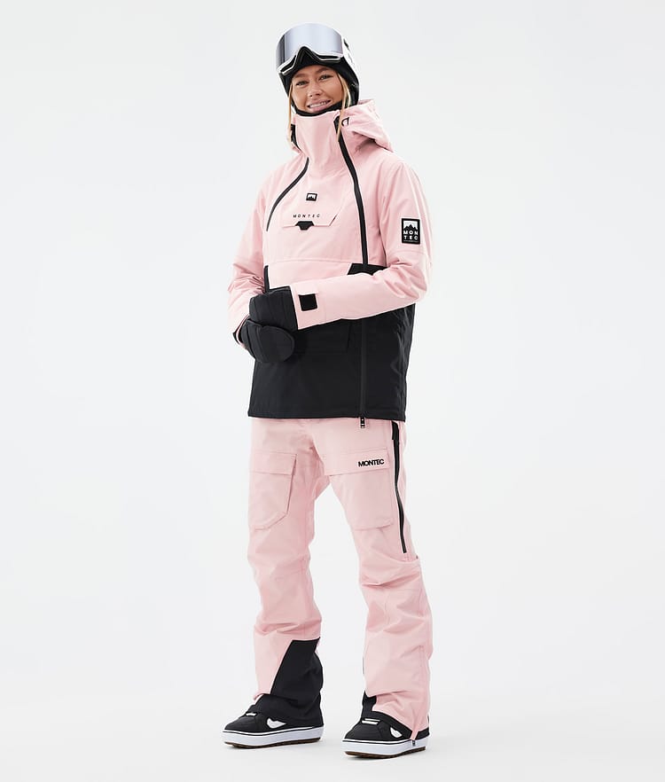 Montec Kirin W Snowboardbukse Dame Soft Pink, Bilde 2 av 6