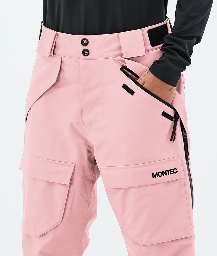Montec Kirin W Snowboardbukse Dame Soft Pink, Bilde 5 av 6