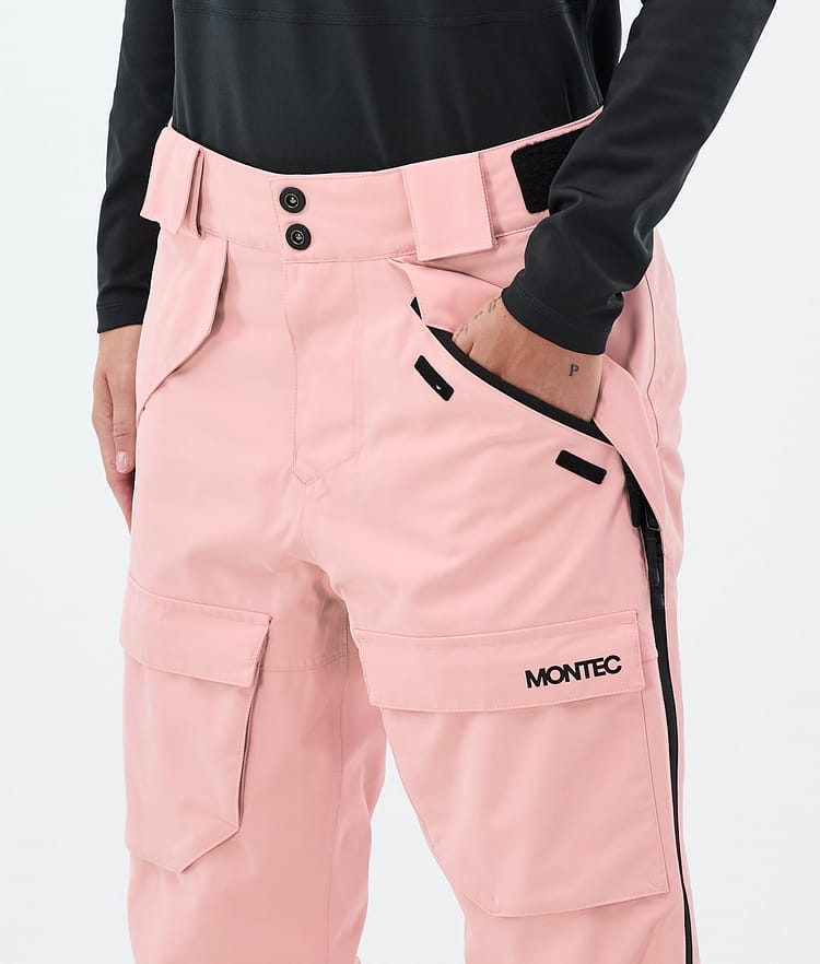 Montec Kirin W Snowboardbukse Dame Soft Pink, Bilde 4 av 5