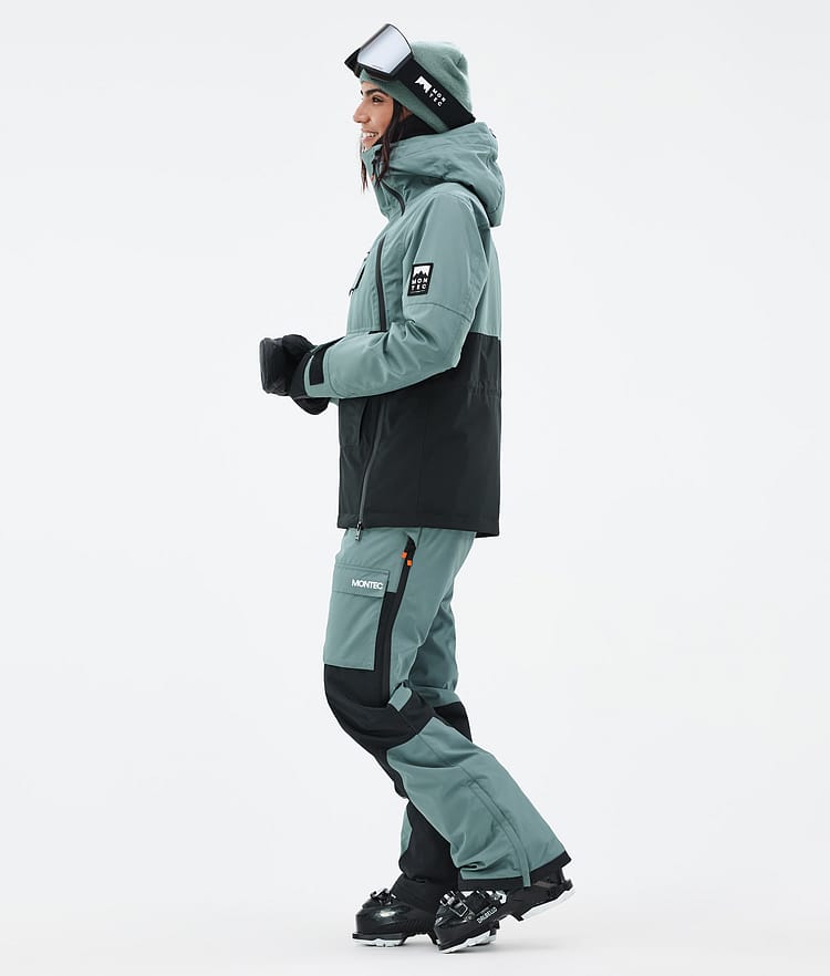 Montec Doom W Skijakke Dame Atlantic/Black, Bilde 3 av 10
