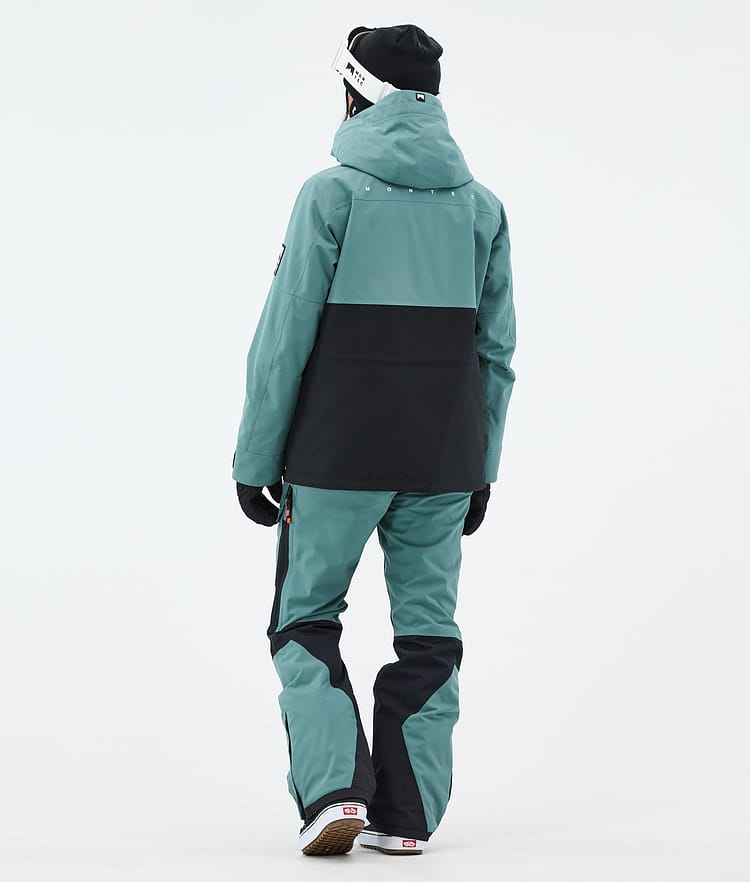 Montec Doom W Snowboardjakke Dame Atlantic/Black, Bilde 4 av 10