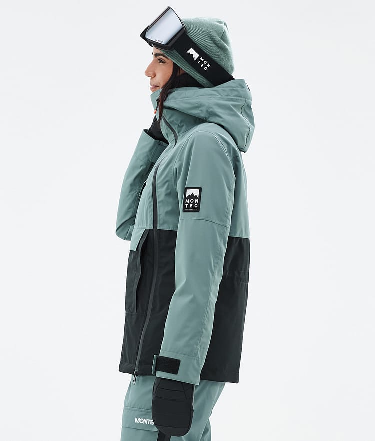 Montec Doom W Skijakke Dame Atlantic/Black, Bilde 5 av 10