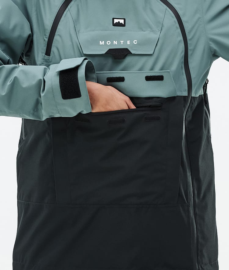 Montec Doom W Snowboardjakke Dame Atlantic/Black Renewed, Bilde 8 av 10