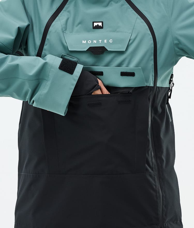 Montec Doom W Snowboardjakke Dame Atlantic/Black, Bilde 8 av 10