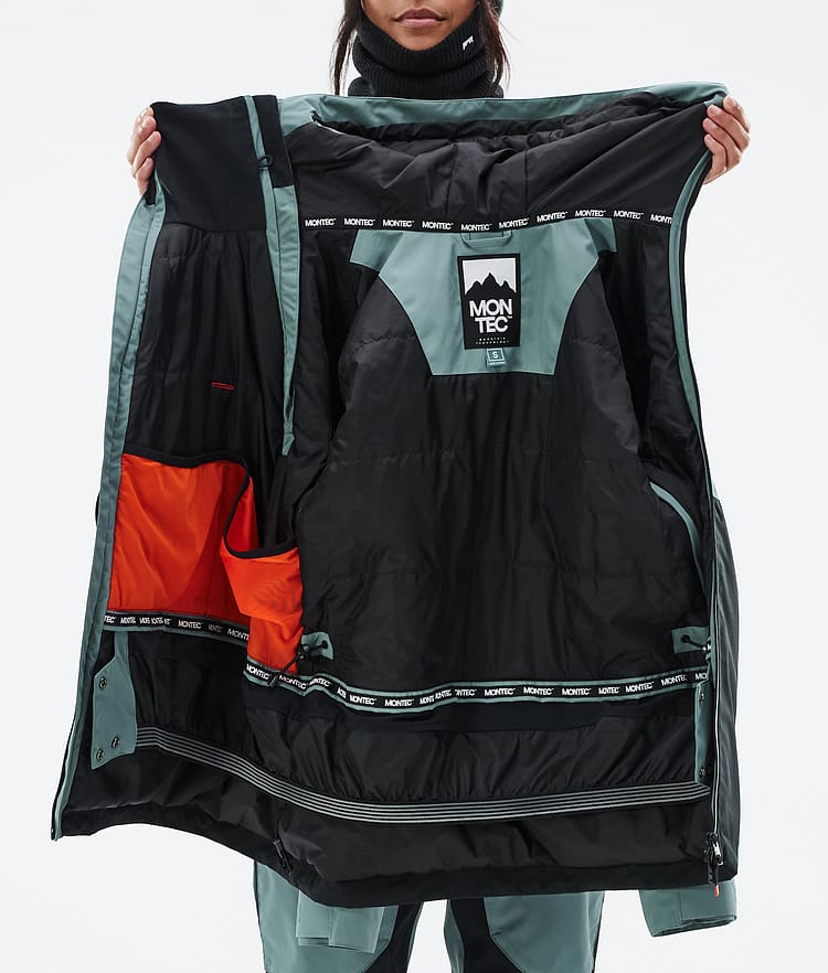 Montec Doom W Skijakke Dame Atlantic/Black, Bilde 10 av 10
