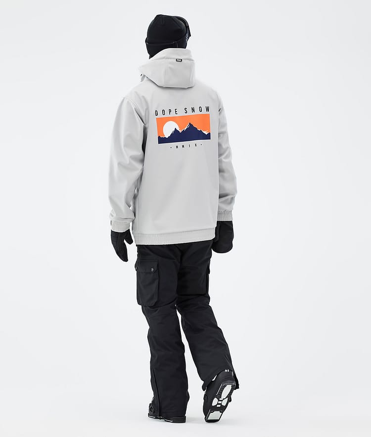 Dope Yeti Skijakke Herre Silhouette Light Grey, Bilde 3 av 7