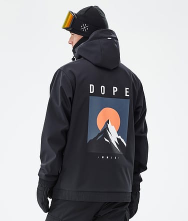 Dope Yeti Snowboardjakke Aphex Black