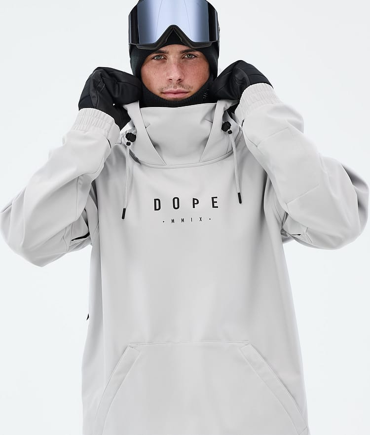 Dope Yeti Snowboardjakke Herre Aphex Light Grey, Bilde 3 av 8