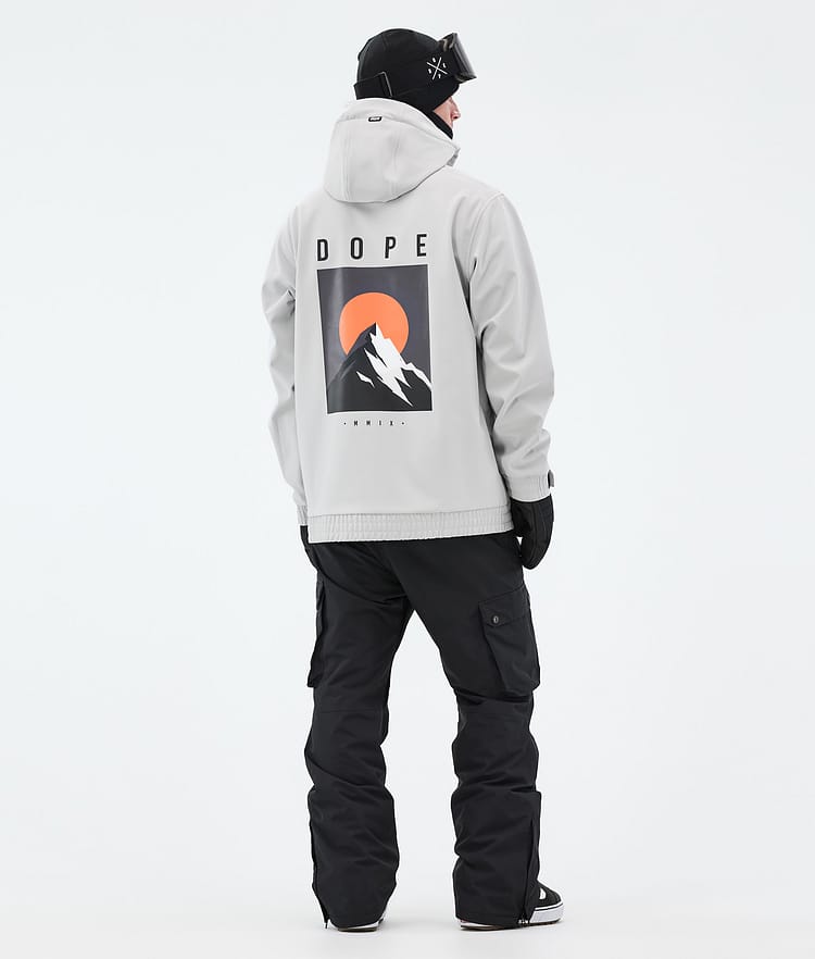 Dope Yeti Snowboardjakke Herre Aphex Light Grey, Bilde 4 av 8