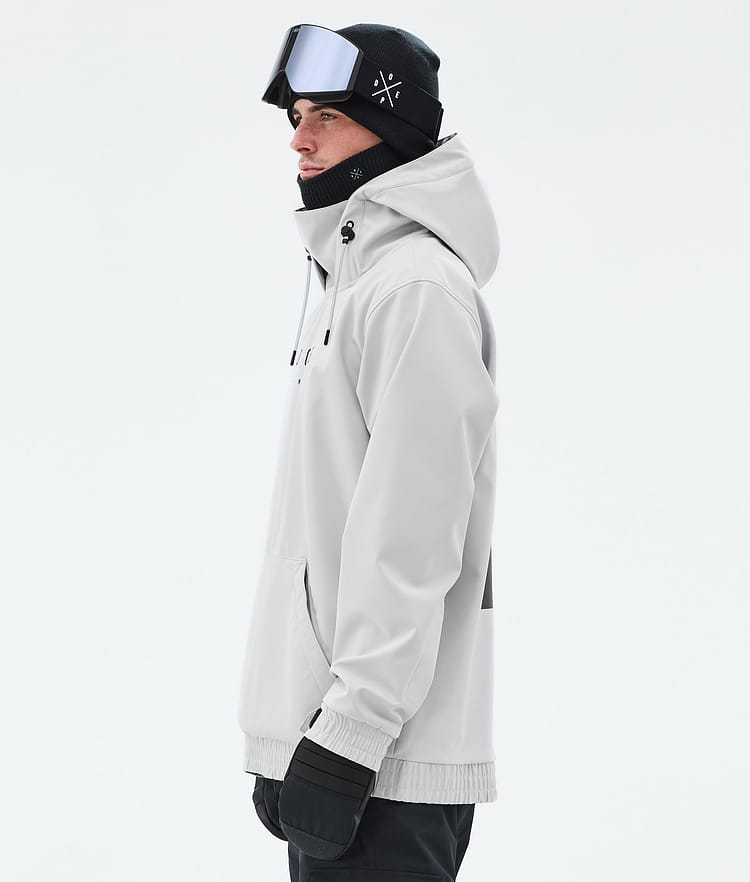Dope Yeti Skijakke Herre Aphex Light Grey, Bilde 7 av 8
