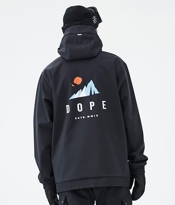 Dope Yeti Snowboardjakke Ice Black