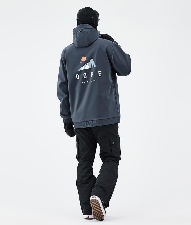 Dope Yeti Snowboardjakke Herre Ice Metal Blue, Bilde 3 av 7