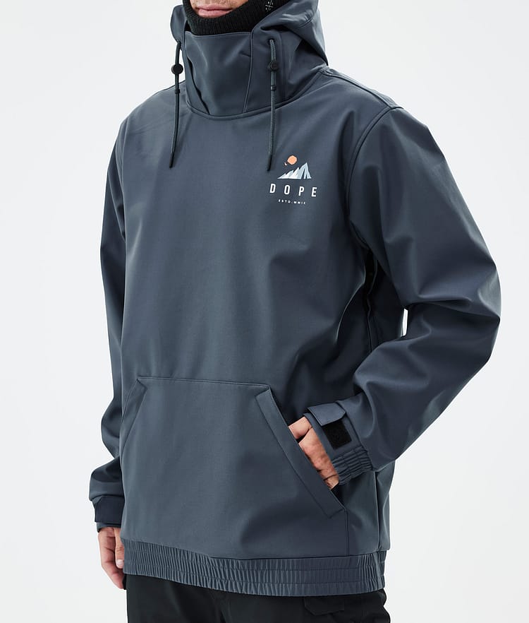 Dope Yeti Snowboardjakke Herre Ice Metal Blue, Bilde 7 av 7