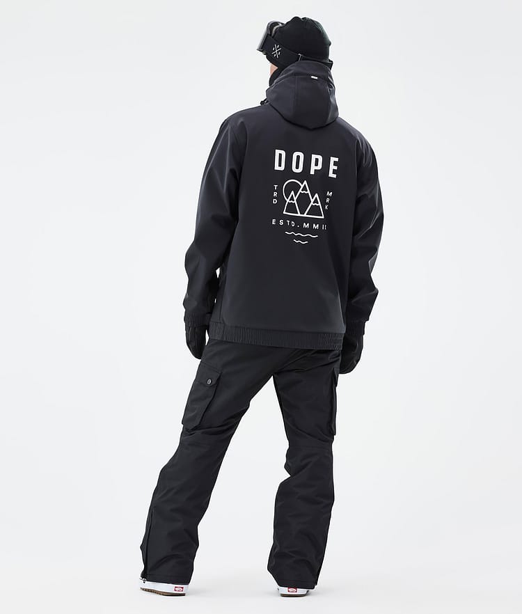 Dope Yeti Snowboardjakke Herre Summit Black