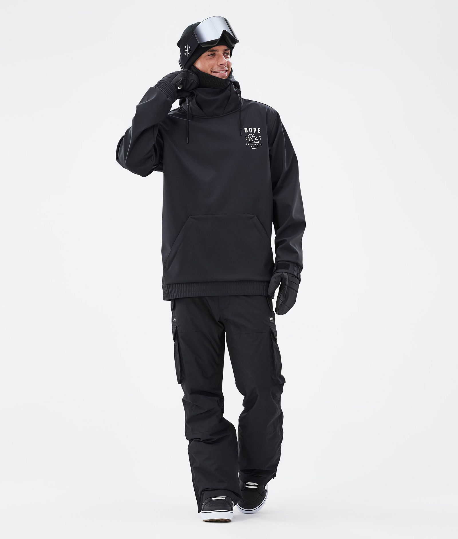 Dope Yeti Snowboardjakke Herre Summit Black, Bilde 5 av 7