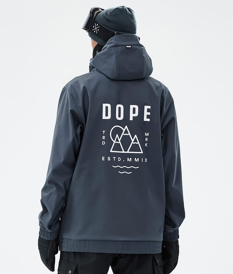 Dope Yeti Snowboardjakke Herre Summit Metal Blue, Bilde 1 av 7