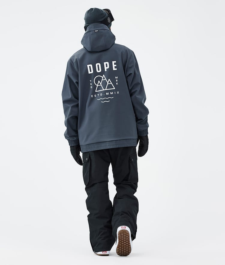 Dope Yeti Snowboardjakke Herre Summit Metal Blue, Bilde 3 av 7