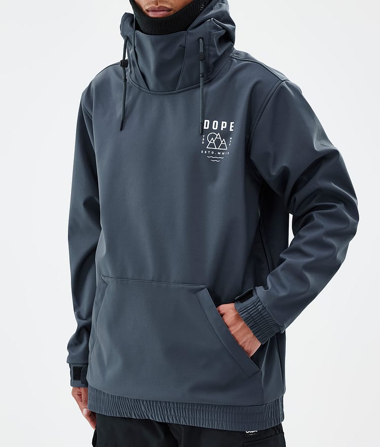 Dope Yeti Snowboardjakke Herre Summit Metal Blue, Bilde 7 av 7