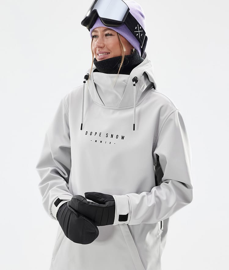 Dope Yeti W Skijakke Dame Silhouette Light Grey, Bilde 2 av 7