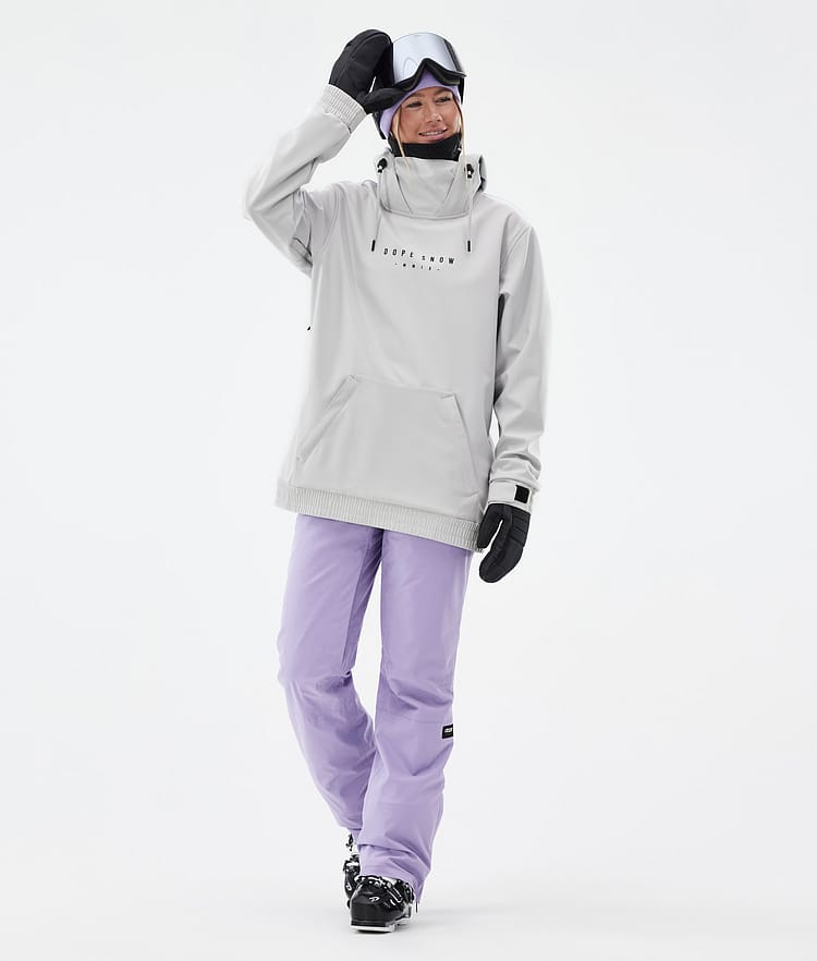 Dope Yeti W Skijakke Dame Silhouette Light Grey, Bilde 5 av 7