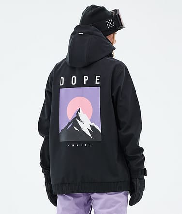 Dope Yeti W Snowboardjakke Dame Aphex Black
