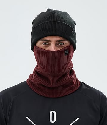 Dope 2X-Up Knitted Ansiktsmasker Burgundy