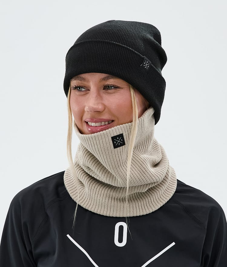 Dope 2X-Up Knitted Ansiktsmasker Sand, Bilde 3 av 3