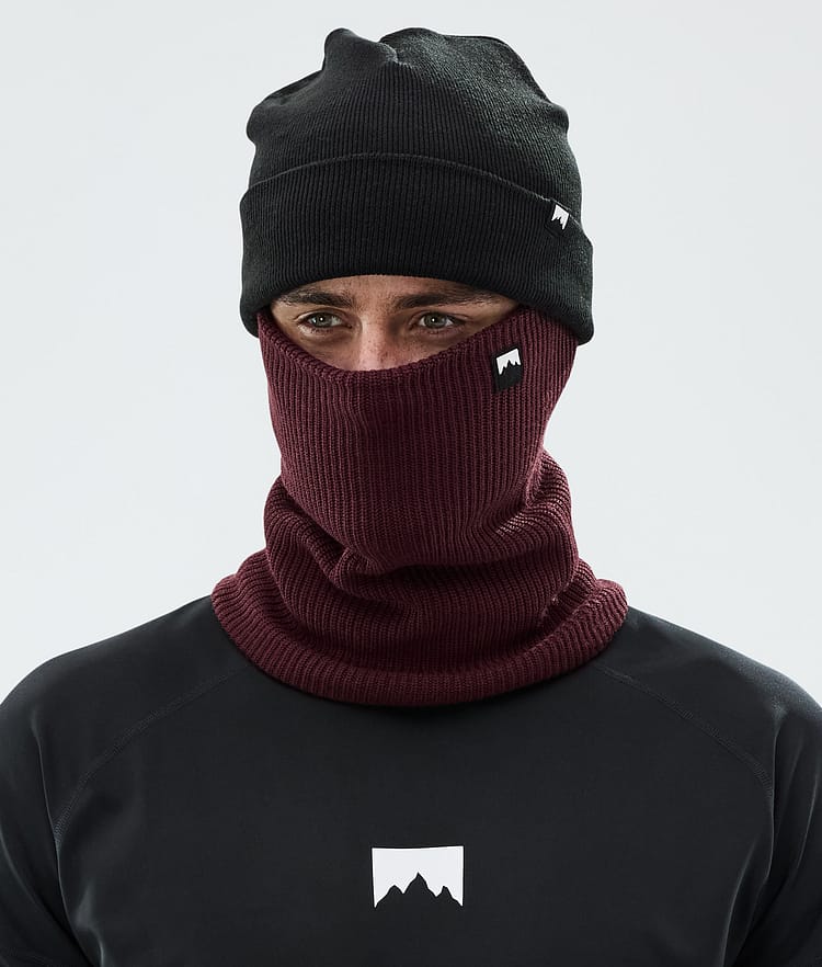Montec Classic Knitted Ansiktsmasker Burgundy, Bilde 2 av 3