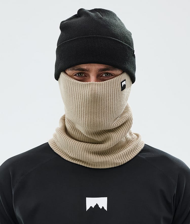 Montec Classic Knitted Ansiktsmasker Sand, Bilde 2 av 3