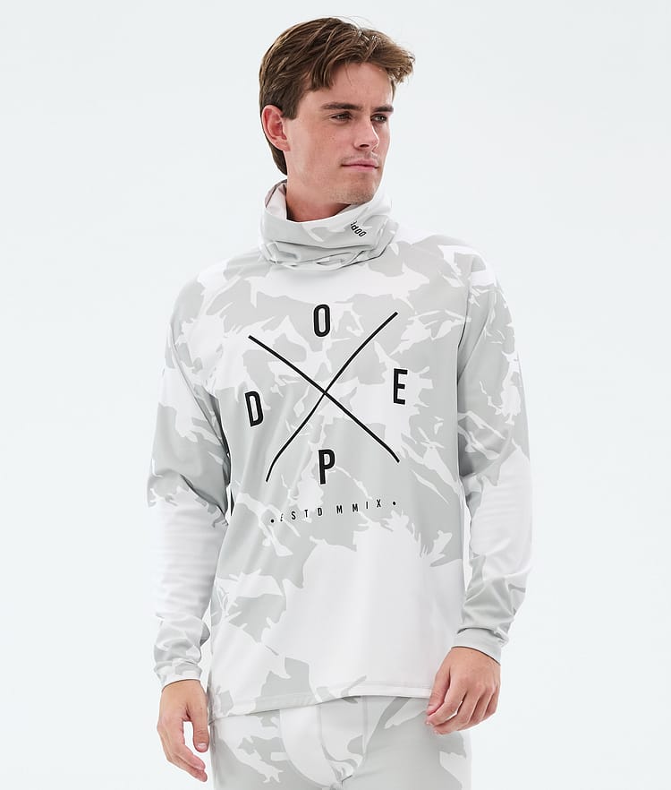 Dope Snuggle Superundertøy overdel Herre 2X-Up Grey Camo, Bilde 1 av 7