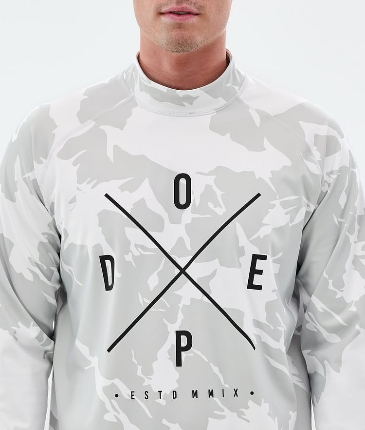 Dope Snuggle Superundertøy overdel Herre 2X-Up Grey Camo, Bilde 6 av 7