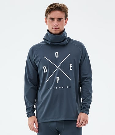 Dope Snuggle Superundertøy overdel Herre 2X-Up Metal Blue