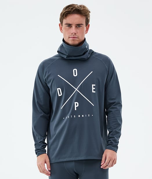 Dope Snuggle Superundertøy overdel Herre 2X-Up Metal Blue