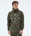 Dope Snuggle Superundertøy overdel Herre 2X-Up Olive Green