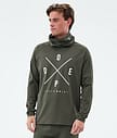 Dope Snuggle Superundertøy overdel Herre 2X-Up Olive Green