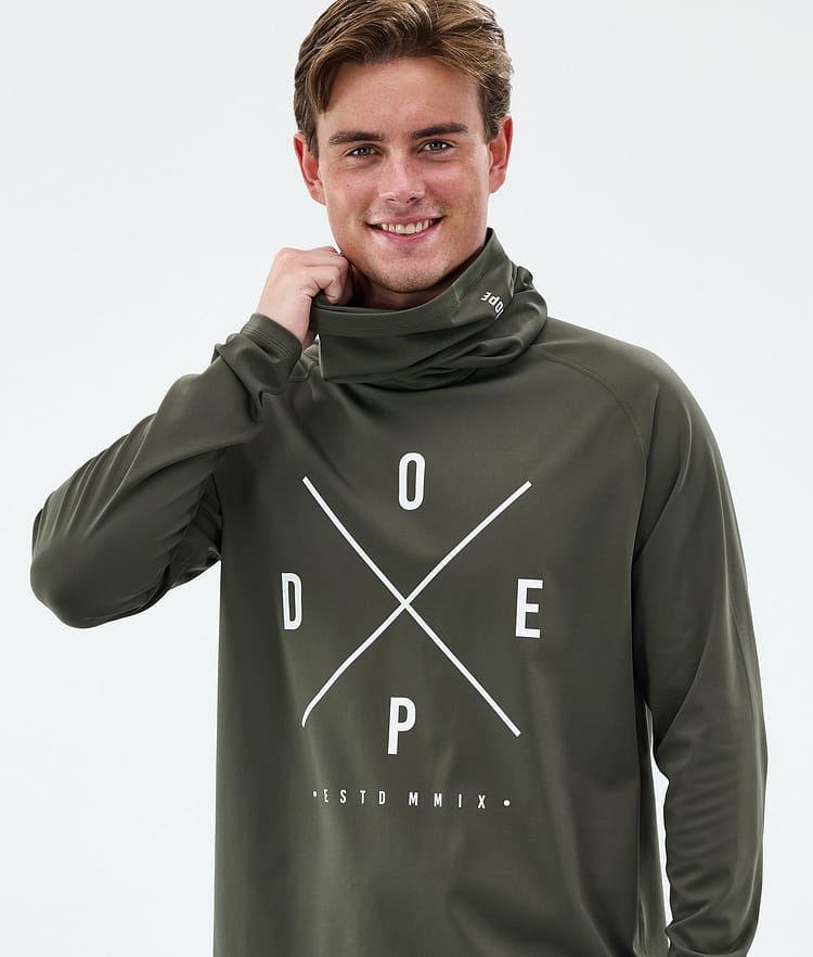 Dope Snuggle Superundertøy overdel Herre 2X-Up Olive Green, Bilde 2 av 7