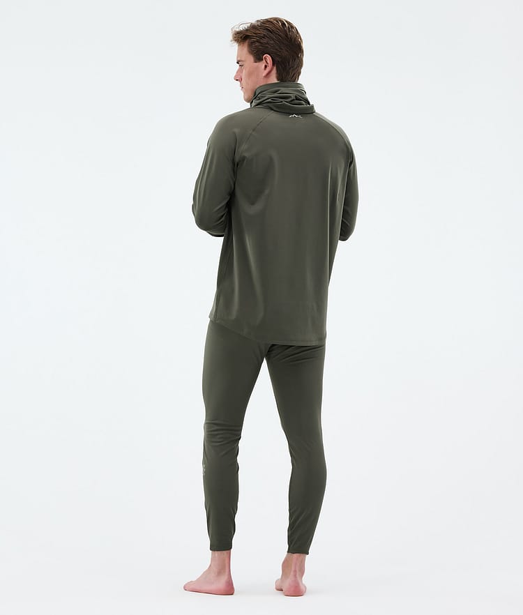 Dope Snuggle Superundertøy overdel Herre 2X-Up Olive Green, Bilde 4 av 7