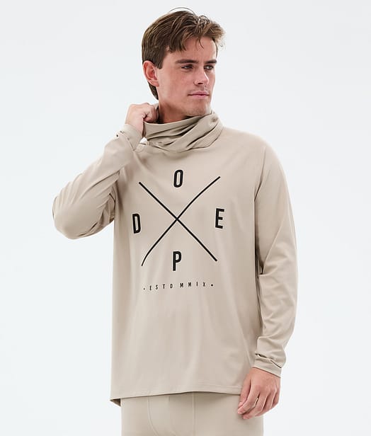 Dope Snuggle Superundertøy overdel Herre 2X-Up Sand
