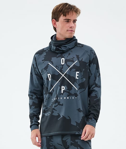 Dope Snuggle Superundertøy overdel Herre 2X-Up Metal Blue Camo