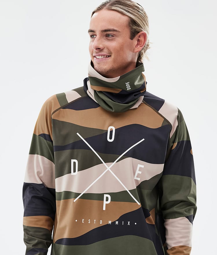 Dope Snuggle Superundertøy overdel Herre 2X-Up Shards Gold Green, Image 2 of 7