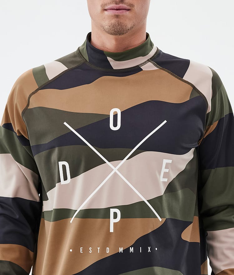 Dope Snuggle Superundertøy overdel Herre 2X-Up Shards Gold Green, Image 6 of 7