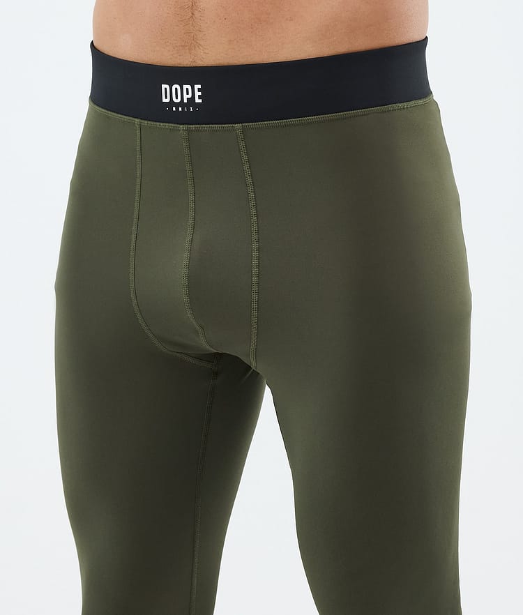 Dope Snuggle Superundertøy bukse Herre 2X-Up Olive Green, Bilde 5 av 7