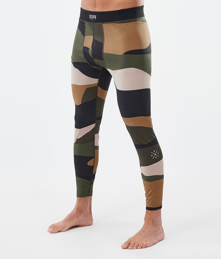 Dope Snuggle Superundertøy bukse Herre 2X-Up Shards Gold Green, Bilde 1 av 7