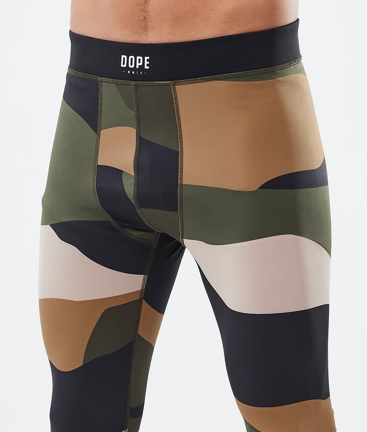 Dope Snuggle Superundertøy bukse Herre 2X-Up Shards Gold Green, Bilde 5 av 7